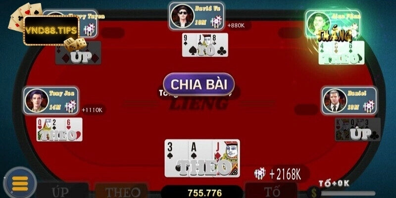 Vì sao nên chơi liêng ăn tiền tại nhà cái Vnd88?